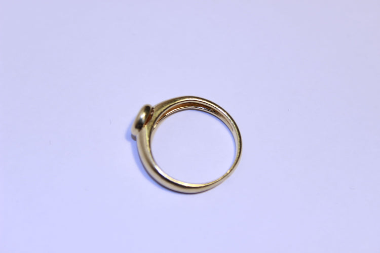 Bague 48 Bague solitaire Diamant 0.065ct 58 Facettes