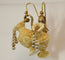 Boucles d'oreilles Boucles d'oreilles antiques en or sculptées en ivoire 58 Facettes 7602