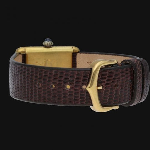 Montre Cartier Montre Tank Vermeil 58 Facettes MT42244