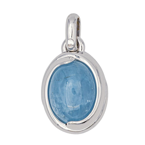 Pendentif Pendentif Or blanc Agate 58 Facettes 1026468CD