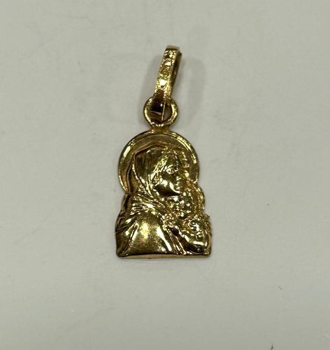 Pendentif Alliance et pendentif Vierge Marie 58 Facettes LP784 et LP785