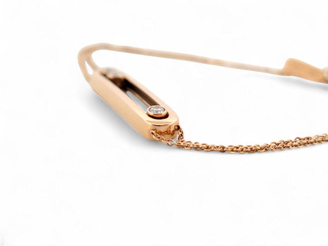 Bracelet bracelet MESSIKA move classique 03996-yg or rose 18k & 3 diamants 58 Facettes 271441