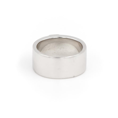 Bague 56 Bague Trilogie Or blanc Diamant 58 Facettes 1931159CN