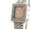 Montre vintage montre POIRAY sertie de 80 diamants 21 mm quartz classique acier 58 Facettes 268175
