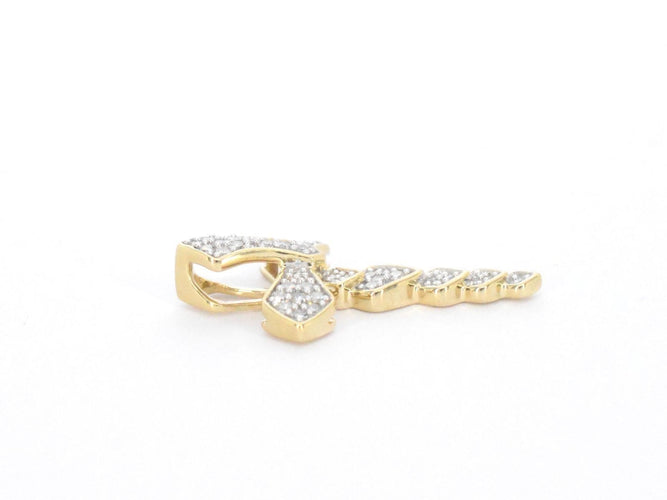 Pendentif Pendentif en or jaune avec diamants 58 Facettes 2337