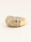 Bague 54 OJ PERRIN Bague pyramide or jaune diamants 58 Facettes 1211.4