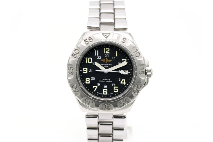 Montre Breitling - Montre Colt quartz en acier, verre minéral 58 Facettes 17271