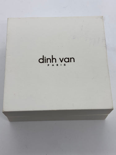 Bracelet Bracelet Dinh Van Menottes or blanc et diamants 58 Facettes 1011