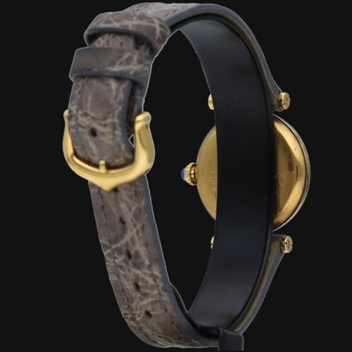 Montre Cartier Montre Must De Cartier Vermeil 58 Facettes MT41231