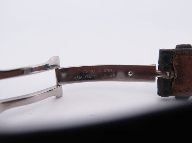 Montre montre HERMES arceau ar7.710 41 mm acier bracelet croco automatique 58 Facettes 268183