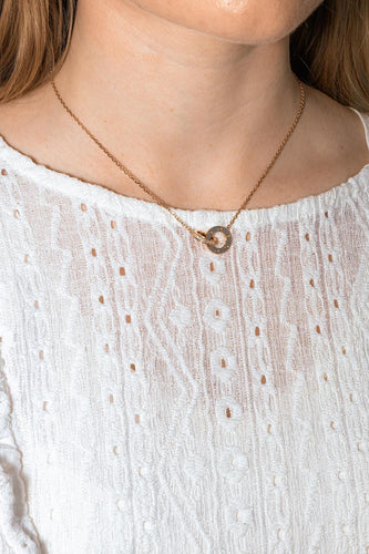 Collier Cartier Collier Love Or rose Diamant 58 Facettes 4944058RV