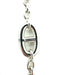 Collier HERMES. Collection "Farandole", sautoir argent 80cm 58 Facettes