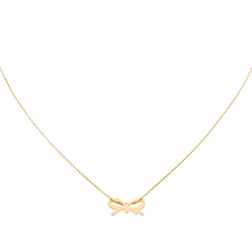 Collier Collier Ginette NY Mini noeud sur chaîne Or rose 58 Facettes 2519514CN