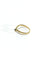 Bague 57.5 Bague or jaune et saphir 58 Facettes