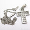 Collier Croix Cartier en Or blanc et diamants 58 Facettes Col271