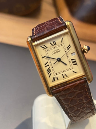 Montre CARTIER - Montre Tank - Must de Cartier 58 Facettes