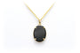 Pendentif Pendentif contemporain en or jaune 18 carats serti d'un camée agate 58 Facettes 22596