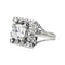 Bague 53 Bague  Or blanc Diamant 58 Facettes 3905087CN
