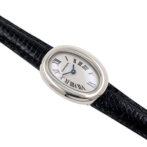 Montre CARTIER - Mini Baignoire watch White Gold 58 Facettes