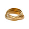 Bague 57 CARTIER - Trinity - Bague Muste de Cartier trois ors 58 Facettes CAN11553