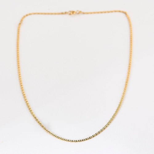 Collier Chaine Maille Fantaisie 58 Facettes LP1138