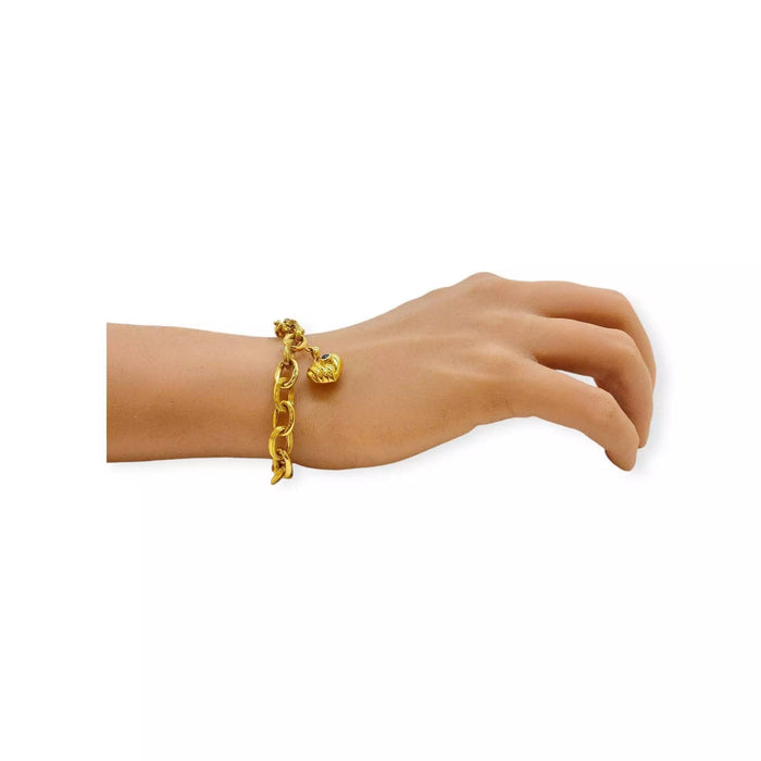 Bracelet Bracelet breloque cœur or jaune 58 Facettes 330066863