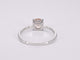 Bague Bague en or blanc avec morganite 58 Facettes 2197