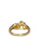 Bague 54 Bague en or jaune saphirs diamants 58 Facettes