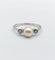 Bague 51 Bague art déco or blanc perle et diamants 58 Facettes A05571