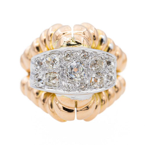 Anel Ouro rosa, Platina, Ouro amarelo Diamante 