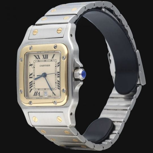 Montre Cartier Montre Santos De Cartier Galbee 58 Facettes MT42874