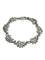 Bracelet Bracelet à motifs de feuilles en argent massif 58 Facettes