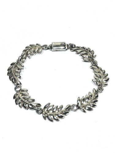 Bracelet Bracelet argent feuille 58 Facettes