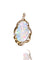 Pendentif Pendentif vintage en or jaune avec diamant et opale 58 Facettes 60023898