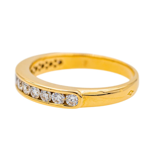 Bague 53 Bague Or jaune Diamant 58 Facettes 3517037CN