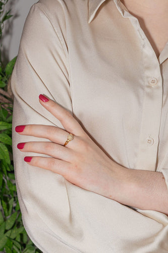 Bague 56 Bague Or jaune Diamant 58 Facettes 578401CD