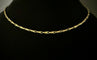 38 cm yellow gold necklace 
