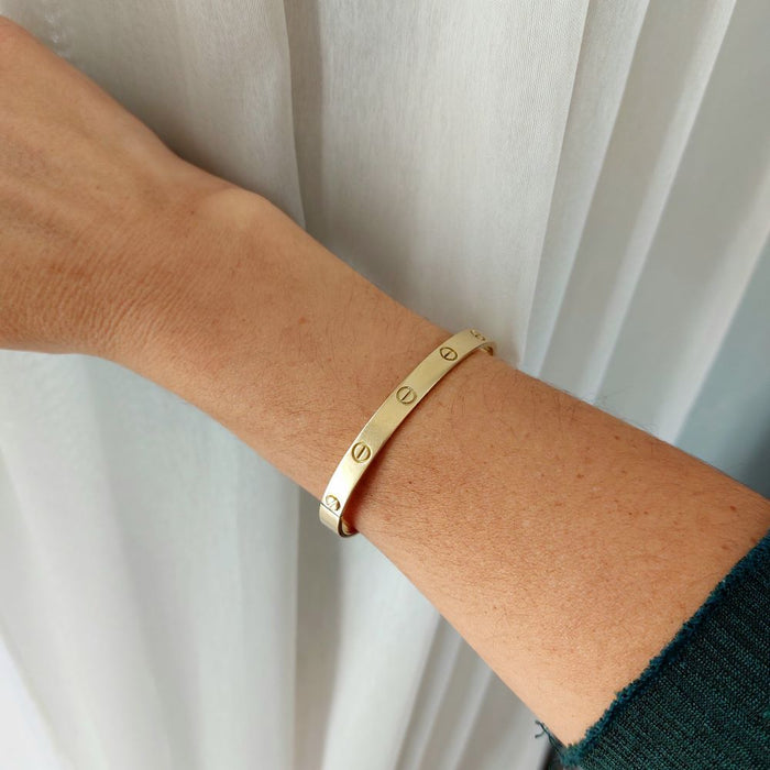 CARTIER - pulsera Love oro amarillo