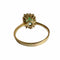 Bague 55 Bague design contemporain du XXe siècle en or jaune avec émeraude 58 Facettes Q377B