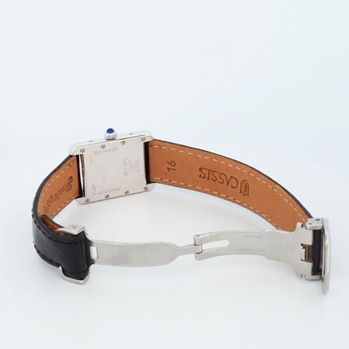 Cartier - Montre Tank Must cadran ivoire gris édition limitée 58 Facettes