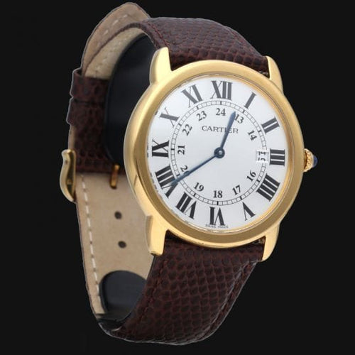 Montre Cartier Montre Ronde Solo 58 Facettes MT41509