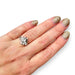 Bague 56 Bague diamants or blanc 58 Facettes 228