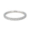 49.5 Bague Alliance  américaine Or blanc Diamant 58 Facettes 4402303CN
