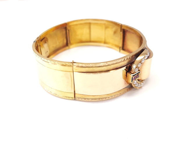 Bracelet Bracelet jonc Napoléon III 58 Facettes Brac.Napo3-1333