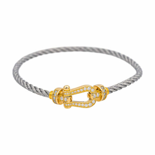 Bracelet Fred Bracelet Force 10 Or jaune Diamant 58 Facettes 4848272RV