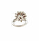 Bague 54 Bague en or blanc 18 carats et diamants 58 Facettes