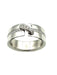 Bague 53 CHAUMET. Collection "Liens évidence", bague or blanc 18K et diamants 58 Facettes