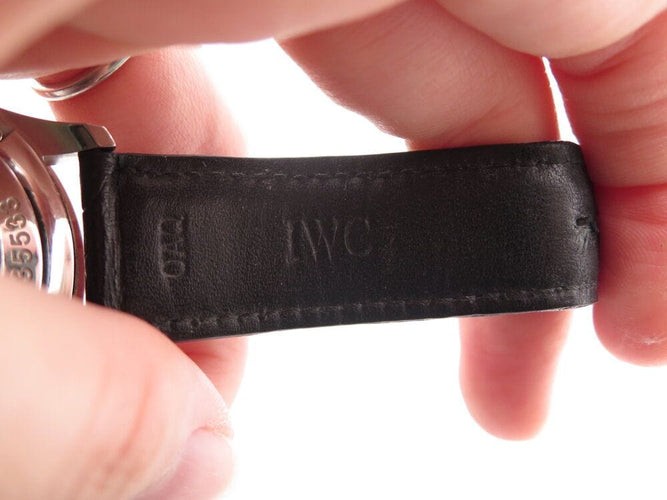 Montre montre IWC portugieser chrono acier 41 mm chronographe automatique 58 Facettes 268879