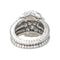 Bague 53 Bague Cocktail Or blanc Diamant 58 Facettes 4387256CN