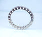 Bague 50 Alliance en or blanc 18 carats en diamants 1,50 carat 58 Facettes AB461bis